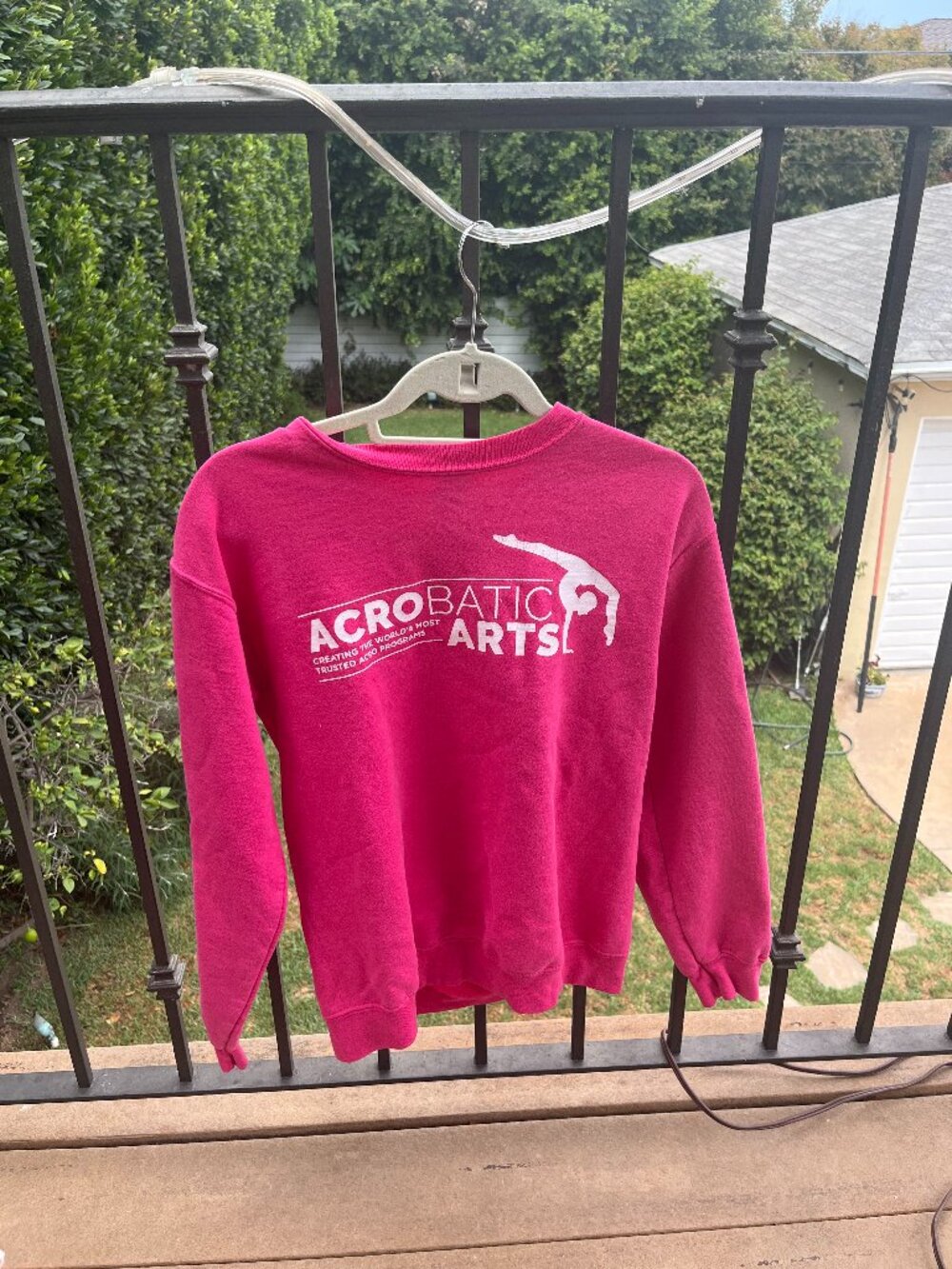 Pink Acrobatic Arts Sweatshirt